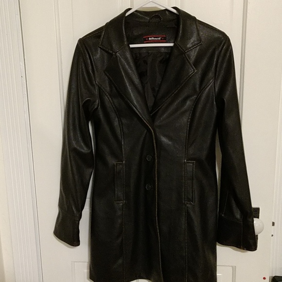 Dollhouse Jackets & Coats Vintage Dollhouse Faux Brown Leather